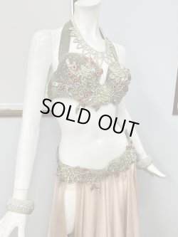 画像7: ブラベルト&スカート　ライトグリーン&ベージュ