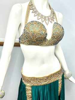 画像7: エジプト製コスチューム　グリーン