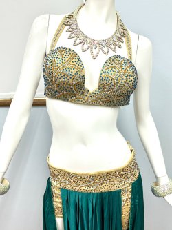 画像3: エジプト製コスチューム　グリーン