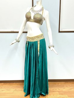 画像8: エジプト製コスチューム　グリーン