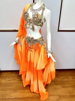 画像6: ●10周年セール●エジプト製コスチューム　オレンジグラデーション