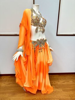 画像4: ●10周年セール●エジプト製コスチューム　オレンジグラデーション