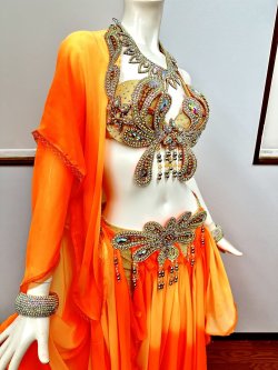 画像5: ●10周年セール●エジプト製コスチューム　オレンジグラデーション