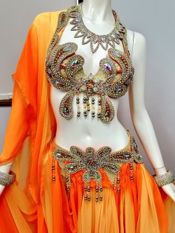 画像3: ●10周年セール●エジプト製コスチューム　オレンジグラデーション