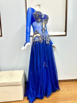 画像2: ●新作●MIDO　ブルーワンピース