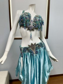 画像3: エジプト製コスチューム　水色
