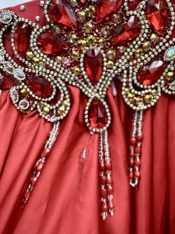 画像6: エジプト製コスチューム　レッド　※気になる部分あり