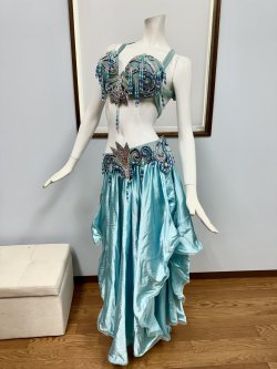 画像6: エジプト製コスチューム　水色