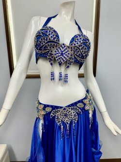 画像5: エジプト製コスチューム　ブルー