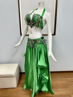 画像6: エジプト製コスチューム　グリーン