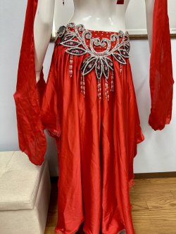 画像8: エジプト製コスチューム　レッド