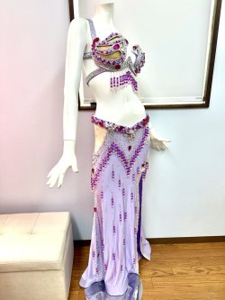 画像4: エジプト製コスチューム　ライトパープル