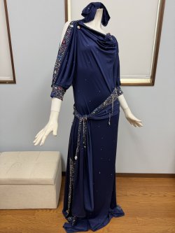 画像2: バラディ・シャービィドレス　ネイビー