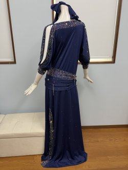 画像4: バラディ・シャービィドレス　ネイビー