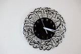 画像: アラビア数字のウッド壁掛け時計 A